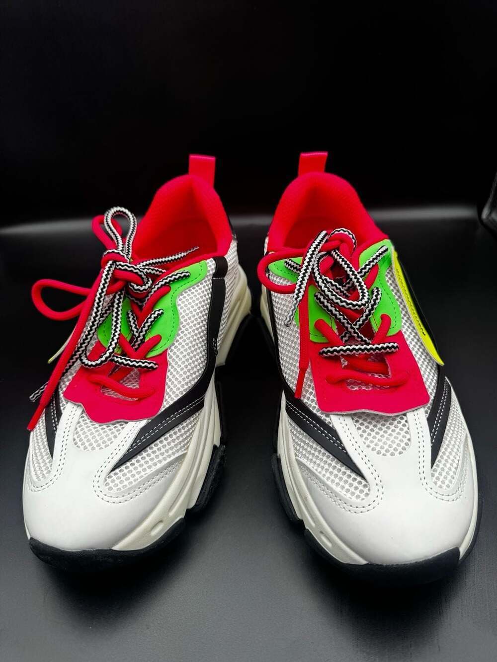 Steve Madden Possession Neon Multi Chunky Sneaker